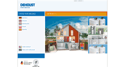 Desktop Screenshot of dehoust.com